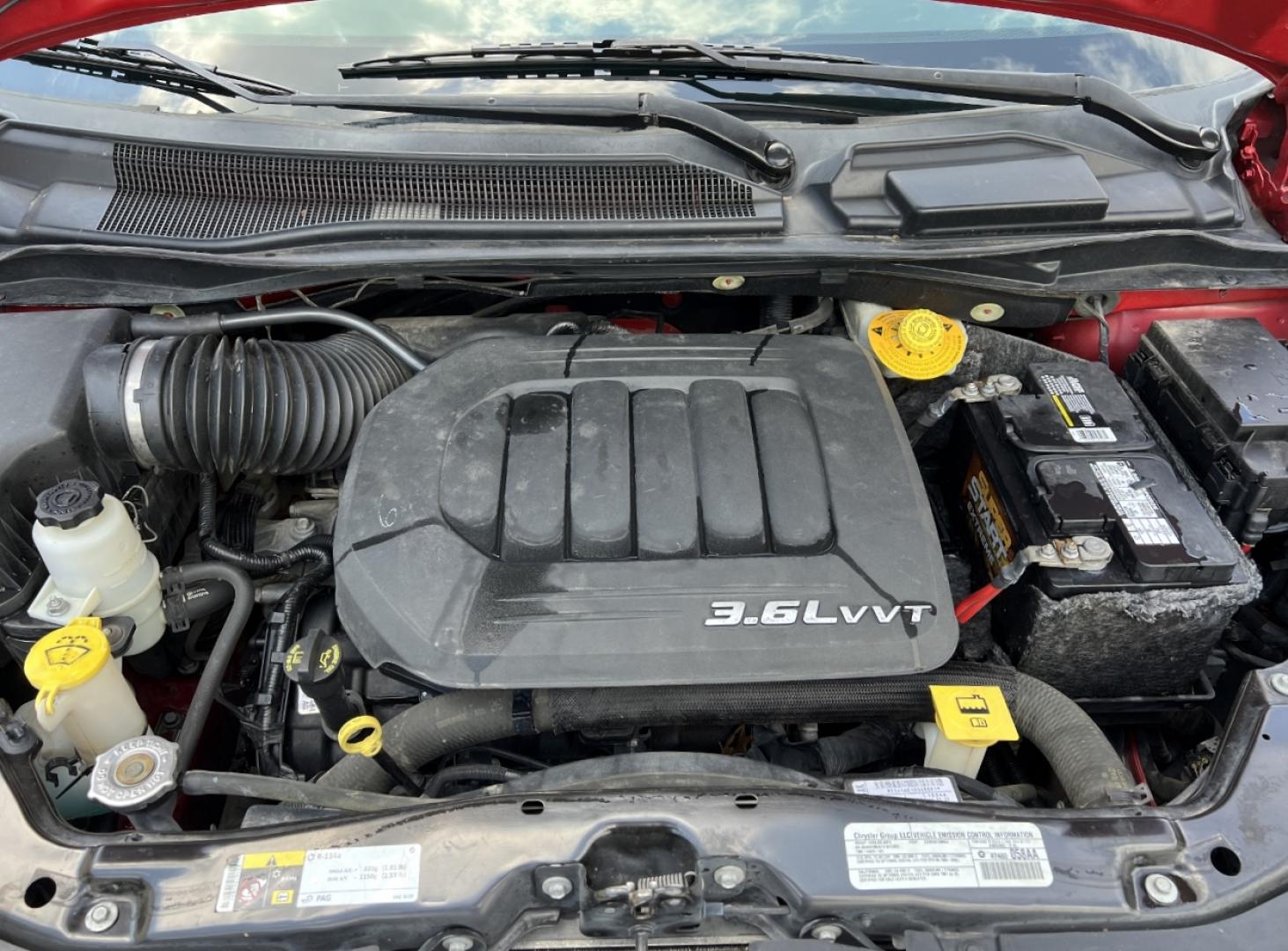 2014 RED /Black Cloth Dodge Grand Caravan SE (2C4RDGBG2ER) with an 3.6L V6 engine, Automatic transmission, located at 2990 Old Orchard Rd., Jackson, MO, 63755, 37.354214, -89.612106 - 2014 Dodge Grand Caravan SE 163xxx miles Front Wheel Drive 3.6L V6 Automatic 3rd Row Cruise Power Windows/Locks/Mirrors We have financing available and we accept trades! Fill out a credit application on our website or come by today! If you have any questions, give us a call at (573) 204-777 - Photo#27