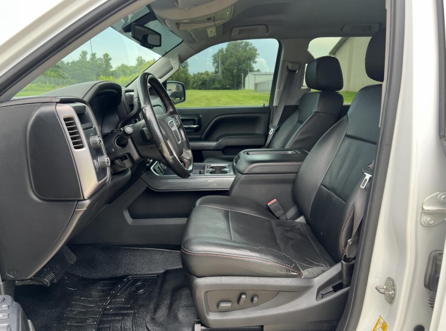 2014 WHITE /Black Leather GMC Sierra 1500 SLT Crew Cab 4WD (3GTU2VEC7EG) with an 5.3L V8 engine, Automatic transmission, located at 506 S. Kingshighway, Cape Girardeau, MO, 63703, (573) 235-5000, 37.294991, -89.553635 - 2014 GMC Sierra 1500 SLT 197xxx miles 4x4 5.3L V8 Automatic Leather Navigation Backup Camera Power/Heated Seats Heated Steering Wheel Bluetooth Cruise Power Windows/Locks/Mirrors We have financing available and we accept trades! Fill out a credit application on our website or come by to - Photo#15