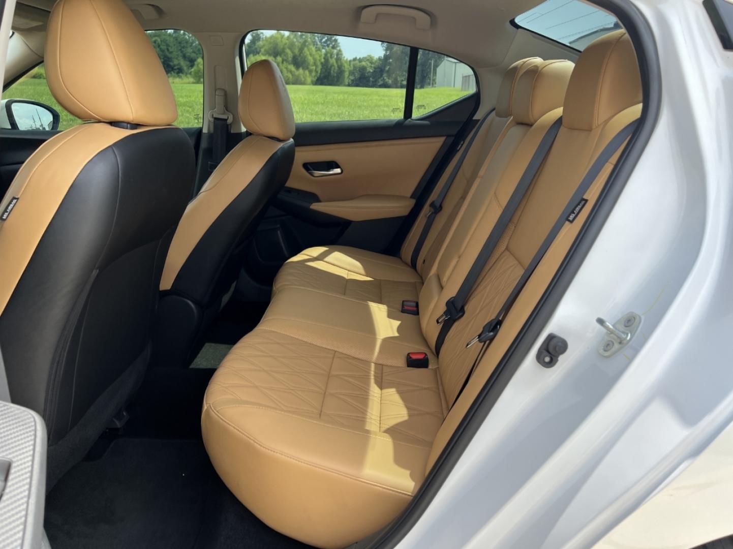 2023 WHITE /Tan Leather Nissan Sentra SV (3N1AB8CV9PY) with an 1.8L 4 Cyl. engine, CVT transmission, located at 506 S. Kingshighway, Cape Girardeau, MO, 63703, (573) 235-5000, 37.294991, -89.553635 - 2023 Nissan Sentra SV 1-Owner 50xxx miles Front Wheel Drive 2.0L 4 Cyl. Automatic Leather Backup Camera Power Driver Seat Heated Seats Heated Steering Wheel Sunroof Bluetooth Remote Start Cruise Power Windows/Locks/Mirrors We have financing available and we accept trades! Fill out a - Photo#18