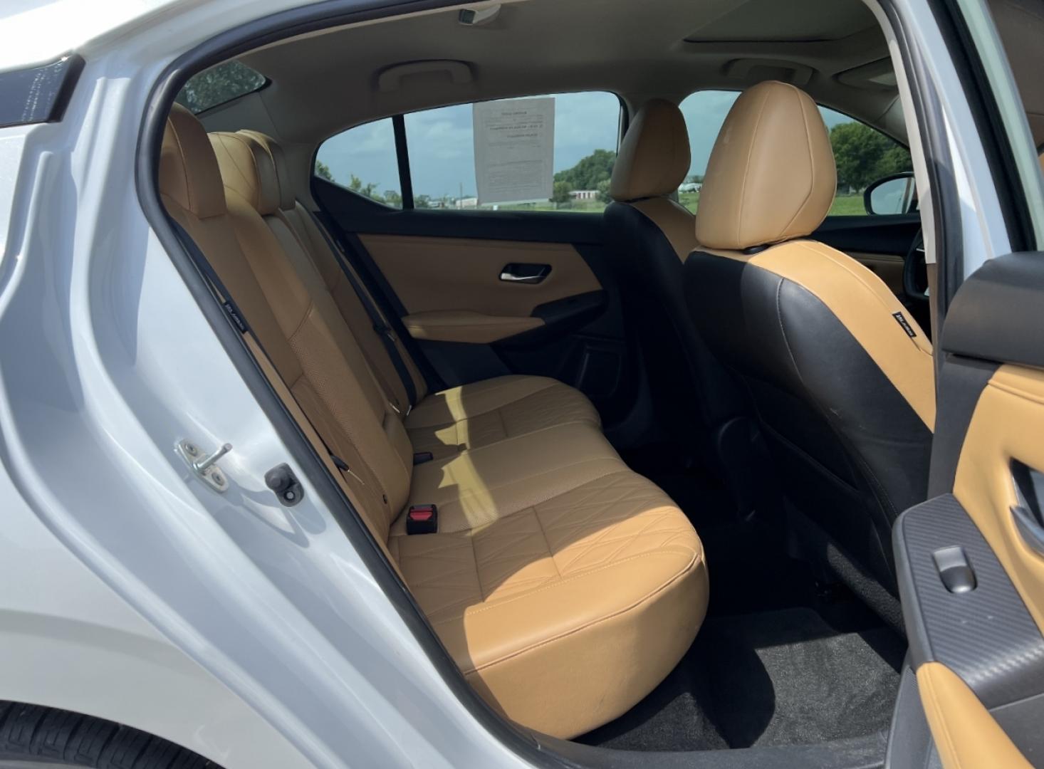 2023 WHITE /Tan Leather Nissan Sentra SV (3N1AB8CV9PY) with an 1.8L 4 Cyl. engine, CVT transmission, located at 506 S. Kingshighway, Cape Girardeau, MO, 63703, (573) 235-5000, 37.294991, -89.553635 - 2023 Nissan Sentra SV 1-Owner 50xxx miles Front Wheel Drive 2.0L 4 Cyl. Automatic Leather Backup Camera Power Driver Seat Heated Seats Heated Steering Wheel Sunroof Bluetooth Remote Start Cruise Power Windows/Locks/Mirrors We have financing available and we accept trades! Fill out a - Photo#19