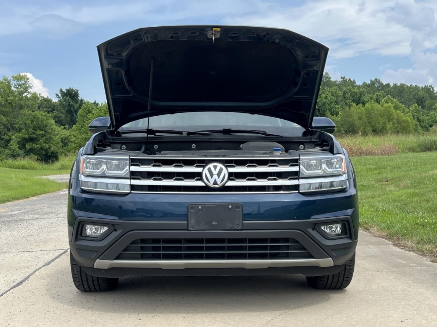 2019 BLUE /Tan Leather Volkswagen Atlas V6 SE w/Technology AWD (1V2UR2CAXKC) with an 3.6L V6 engine, Automatic transmission, located at 506 S. Kingshighway, Cape Girardeau, MO, 63703, (573) 235-5000, 37.294991, -89.553635 - 2019 Volkswagen Atlas SE 1-Owner 101xxx miles All Wheel Drive 3.6L V6 Automatic Leather 3rd Row Backup Camera Bluetooth Remote Start Cruise Power Windows/Locks/Mirrors We have financing available and we accept trades! Fill out a credit application on our website or come by today! If yo - Photo#35