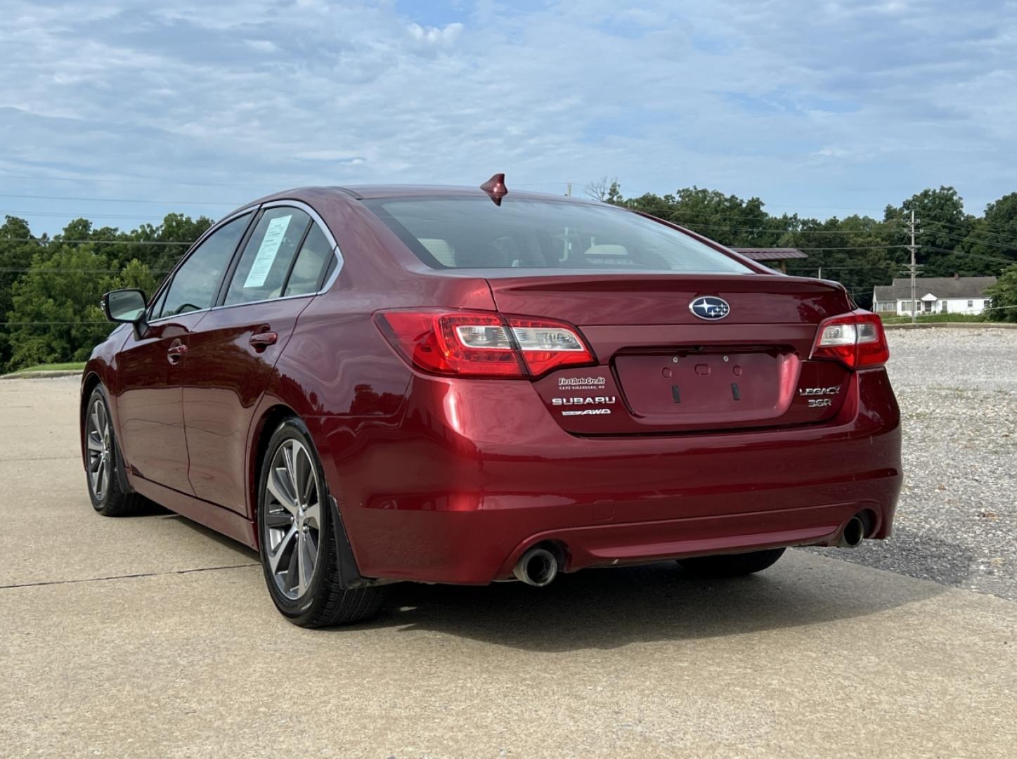 2016 MAROON /Tan Leather Subaru Legacy 3.6R Limited (4S3BNEN67G3) with an 3.6L V6 engine, CVT transmission, located at 506 S. Kingshighway, Cape Girardeau, MO, 63703, (573) 235-5000, 37.294991, -89.553635 - 2016 Subaru Legacy 3.6R Limited 93xxx miles All Wheel Drive 3.6L V6 Automatic Leather Backup Camera Power/Heated Seats Sunroof Cruise Power Windows/Locks/Mirrors We have financing available and we accept trades! Fill out a credit application on our website or come by today! If you have a - Photo#11