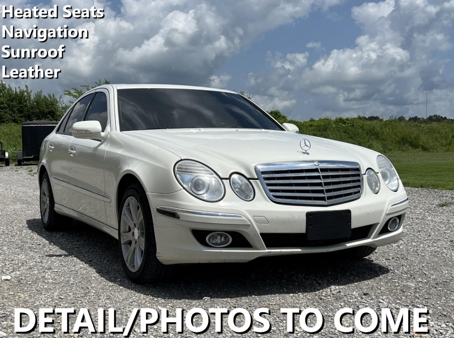 2009 WHITE /Tan Leather Mercedes-Benz E-Class E350 4MATIC Sedan (WDBUF87X69B) with an 3.5L V6 engine, Automatic transmission, located at 2990 Old Orchard Rd., Jackson, MO, 63755, 37.354214, -89.612106 - We have financing available and we accept trades! Fill out a credit application on our website or come by today! If you have any questions, give us a call at (573) 204-7777 or visit our website at firstautocredit.com. - Photo#0