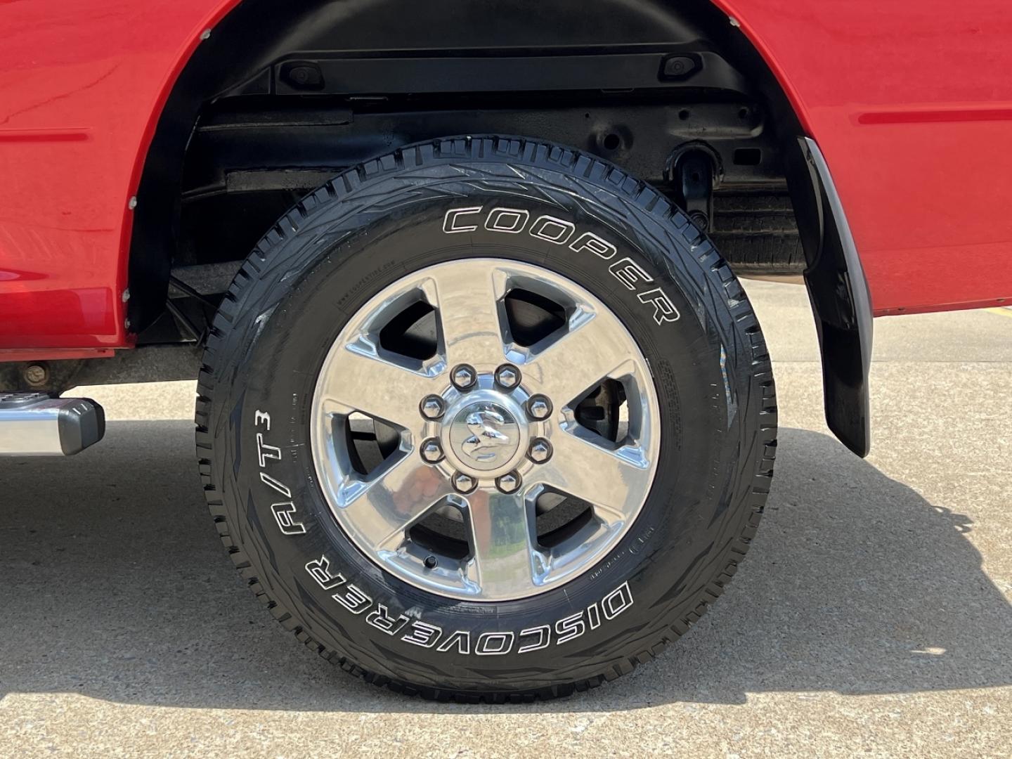 2014 RED /Gray Cloth RAM 2500 Big Horn Crew Cab 4WD (3C6TR5DT4EG) with an 5.7L V8 engine, Automatic transmission, located at 506 S. Kingshighway, Cape Girardeau, MO, 63703, (573) 235-5000, 37.294991, -89.553635 - 2014 Ram 2500 Heavy Duty Big Horn Only 52xxx miles 4x4 5.7L V8 HEMI Automatic Power Driver Seat Bluetooth Remote Start Cruise Power Windows/Locks/Mirrors We have financing available and we accept trades! Fill out a credit application on our website or come by today! If you have any questi - Photo#35