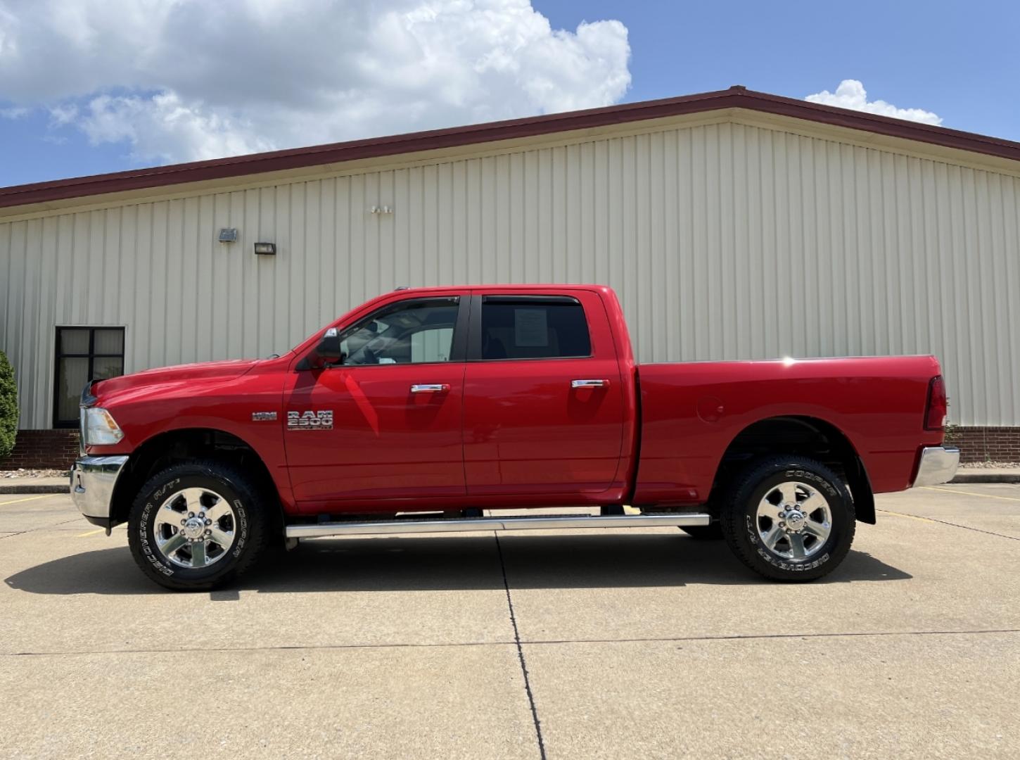 2014 RED /Gray Cloth RAM 2500 Big Horn Crew Cab 4WD (3C6TR5DT4EG) with an 5.7L V8 engine, Automatic transmission, located at 506 S. Kingshighway, Cape Girardeau, MO, 63703, (573) 235-5000, 37.294991, -89.553635 - 2014 Ram 2500 Heavy Duty Big Horn Only 52xxx miles 4x4 5.7L V8 HEMI Automatic Power Driver Seat Bluetooth Remote Start Cruise Power Windows/Locks/Mirrors We have financing available and we accept trades! Fill out a credit application on our website or come by today! If you have any questi - Photo#6
