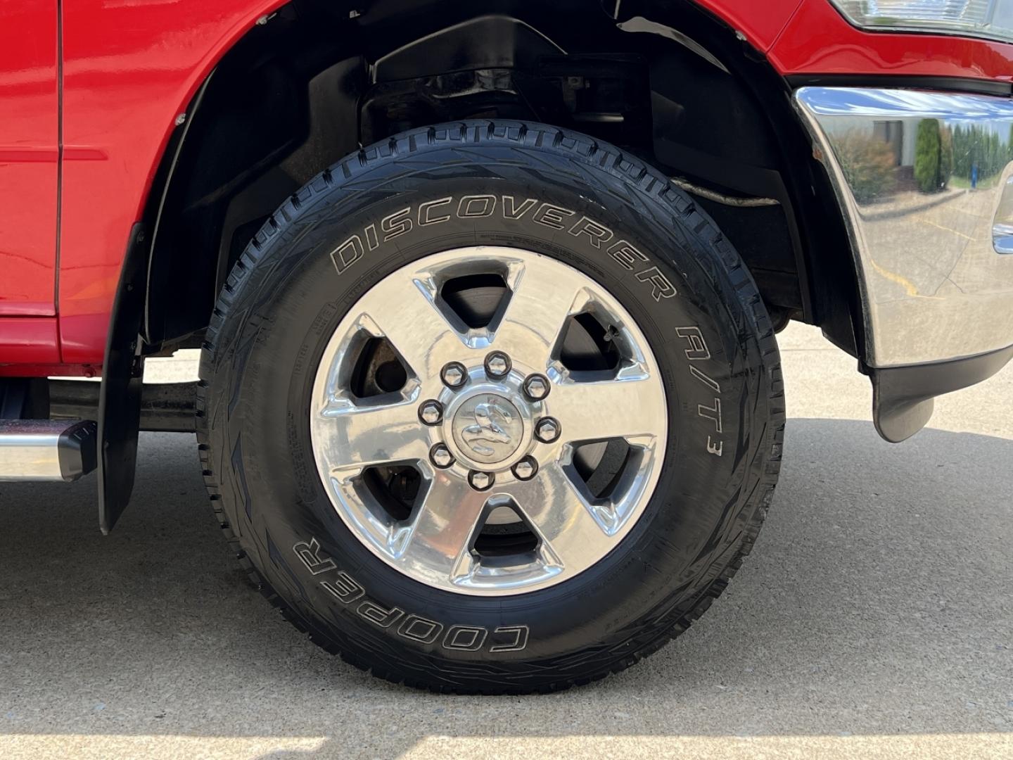 2014 RED /Gray Cloth RAM 2500 Big Horn Crew Cab 4WD (3C6TR5DT4EG) with an 5.7L V8 engine, Automatic transmission, located at 506 S. Kingshighway, Cape Girardeau, MO, 63703, (573) 235-5000, 37.294991, -89.553635 - 2014 Ram 2500 Heavy Duty Big Horn Only 52xxx miles 4x4 5.7L V8 HEMI Automatic Power Driver Seat Bluetooth Remote Start Cruise Power Windows/Locks/Mirrors We have financing available and we accept trades! Fill out a credit application on our website or come by today! If you have any questi - Photo#37