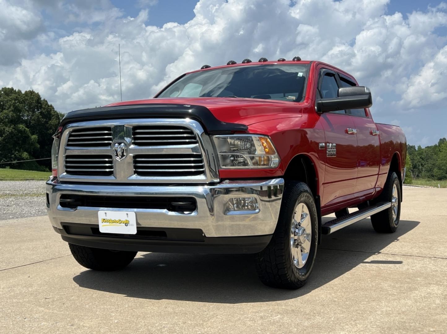 2014 RED /Gray Cloth RAM 2500 Big Horn Crew Cab 4WD (3C6TR5DT4EG) with an 5.7L V8 engine, Automatic transmission, located at 506 S. Kingshighway, Cape Girardeau, MO, 63703, (573) 235-5000, 37.294991, -89.553635 - 2014 Ram 2500 Heavy Duty Big Horn Only 52xxx miles 4x4 5.7L V8 HEMI Automatic Power Driver Seat Bluetooth Remote Start Cruise Power Windows/Locks/Mirrors We have financing available and we accept trades! Fill out a credit application on our website or come by today! If you have any questi - Photo#5