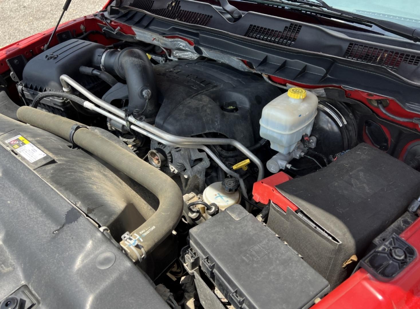 2014 RED /Gray Cloth RAM 2500 Big Horn Crew Cab 4WD (3C6TR5DT4EG) with an 5.7L V8 engine, Automatic transmission, located at 506 S. Kingshighway, Cape Girardeau, MO, 63703, (573) 235-5000, 37.294991, -89.553635 - 2014 Ram 2500 Heavy Duty Big Horn Only 52xxx miles 4x4 5.7L V8 HEMI Automatic Power Driver Seat Bluetooth Remote Start Cruise Power Windows/Locks/Mirrors We have financing available and we accept trades! Fill out a credit application on our website or come by today! If you have any questi - Photo#32