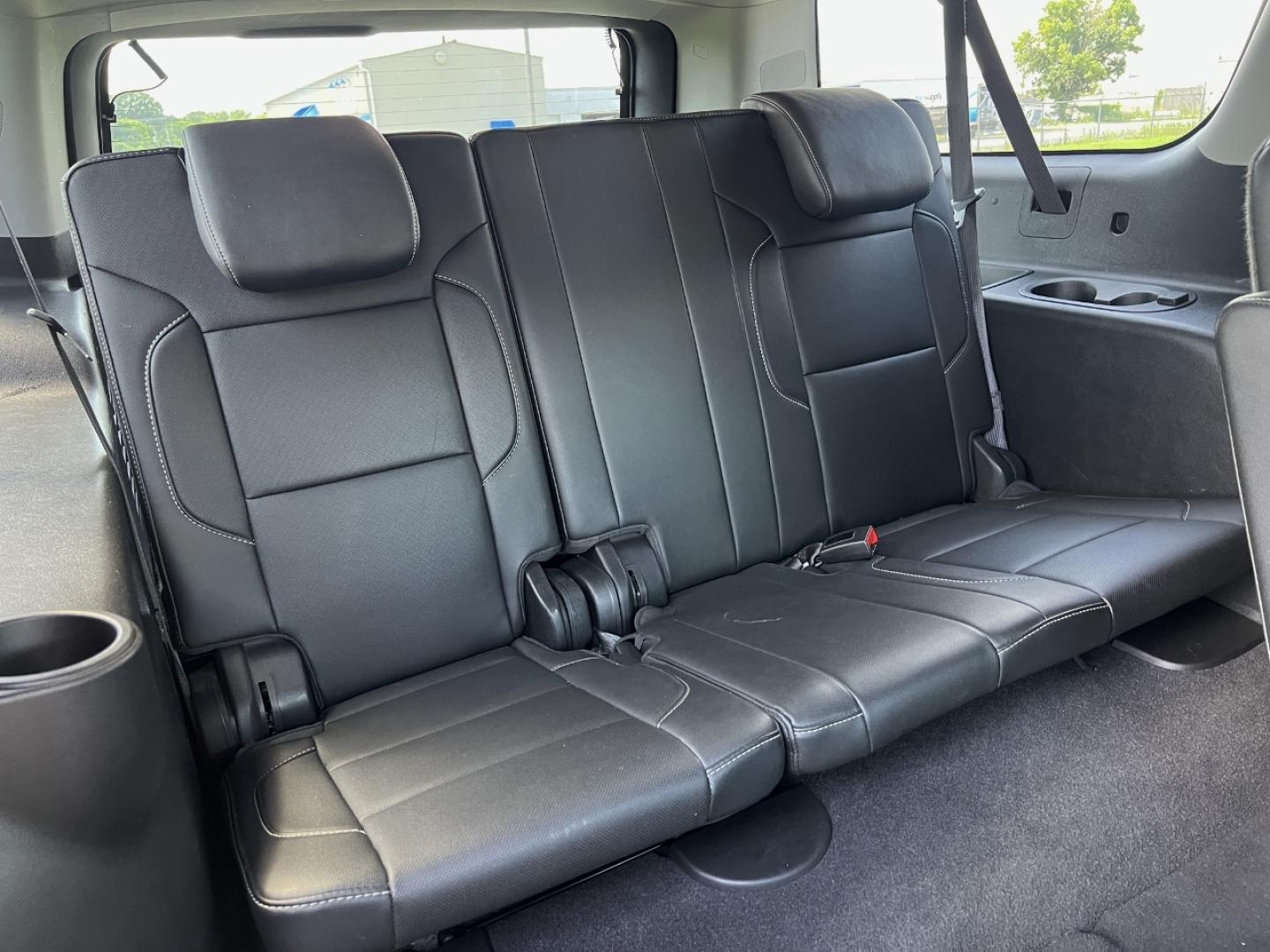 2019 BLACK /Black Leather Chevrolet Suburban Premier 4WD (1GNSKJKJ7KR) with an 6.2L V8 engine, Automatic transmission, located at 506 S. Kingshighway, Cape Girardeau, MO, 63703, (573) 235-5000, 37.294991, -89.553635 - 2019 Chevrolet Suburban 1500 Premier 92xxx miles 4 Wheel Drive 6.2L V8 Automatic Leather 3rd Row Navigation Rear Entertainment Power/Heated/Cooled Seats Heated Rear Seats Heated Steering Wheel Backup Camera Bluetooth Cruise Power Windows/Locks/Mirrors We have financing available and - Photo#23
