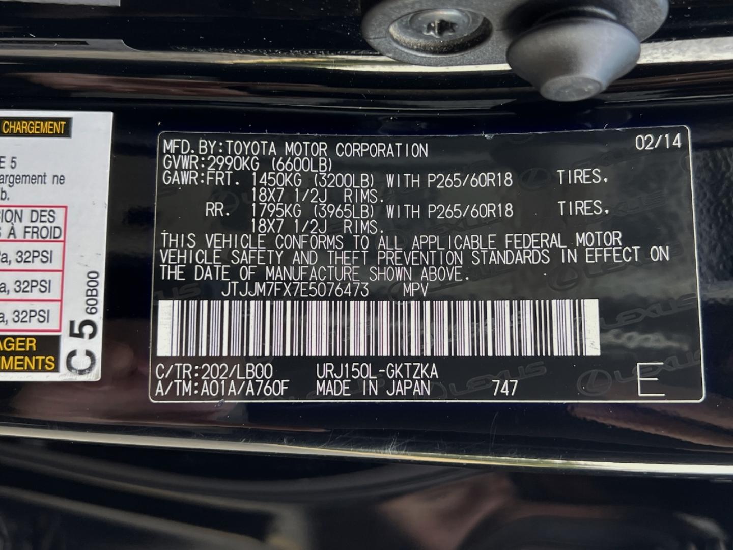 2014 BLACK /Tan Leather Lexus GX 460 Luxury (JTJJM7FX7E5) with an 4.6L V8 engine, Automatic transmission, located at 506 S. Kingshighway, Cape Girardeau, MO, 63703, (573) 235-5000, 37.294991, -89.553635 - 2014 Lexus GX 460 Luxury 138xxx miles All Wheel Drive 4.6L V8 Automatic Leather 3rd Row New Tires Navigation Power/Heated/Cooled Seats Heated Rear Seats Heated Steering Wheel Backup Camera Sunroof Bluetooth Cruise Power Windows/Locks/Mirrors We have financing available and we accept - Photo#51