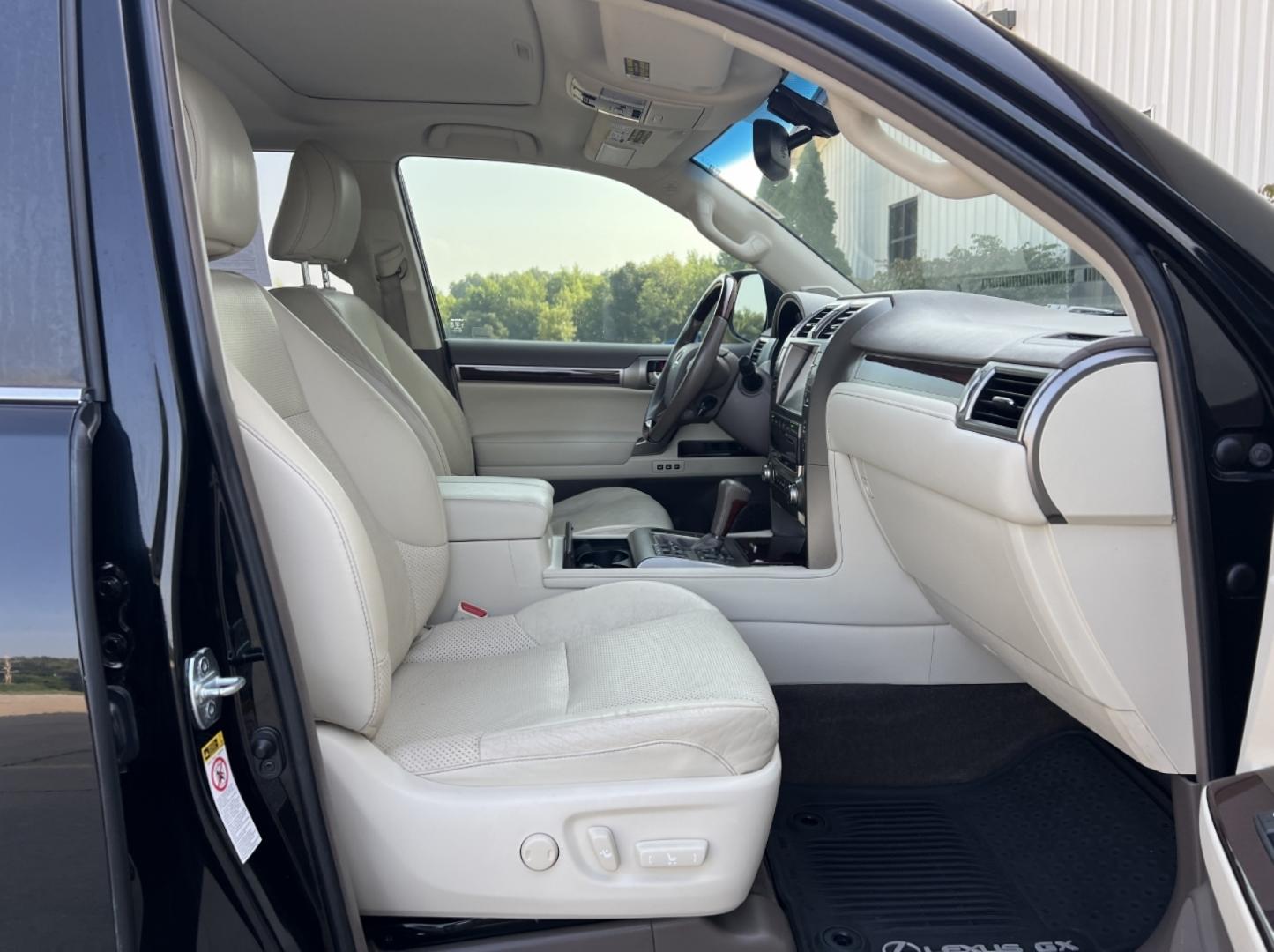 2014 BLACK /Tan Leather Lexus GX 460 Luxury (JTJJM7FX7E5) with an 4.6L V8 engine, Automatic transmission, located at 506 S. Kingshighway, Cape Girardeau, MO, 63703, (573) 235-5000, 37.294991, -89.553635 - 2014 Lexus GX 460 Luxury 138xxx miles All Wheel Drive 4.6L V8 Automatic Leather 3rd Row New Tires Navigation Power/Heated/Cooled Seats Heated Rear Seats Heated Steering Wheel Backup Camera Sunroof Bluetooth Cruise Power Windows/Locks/Mirrors We have financing available and we accept - Photo#19