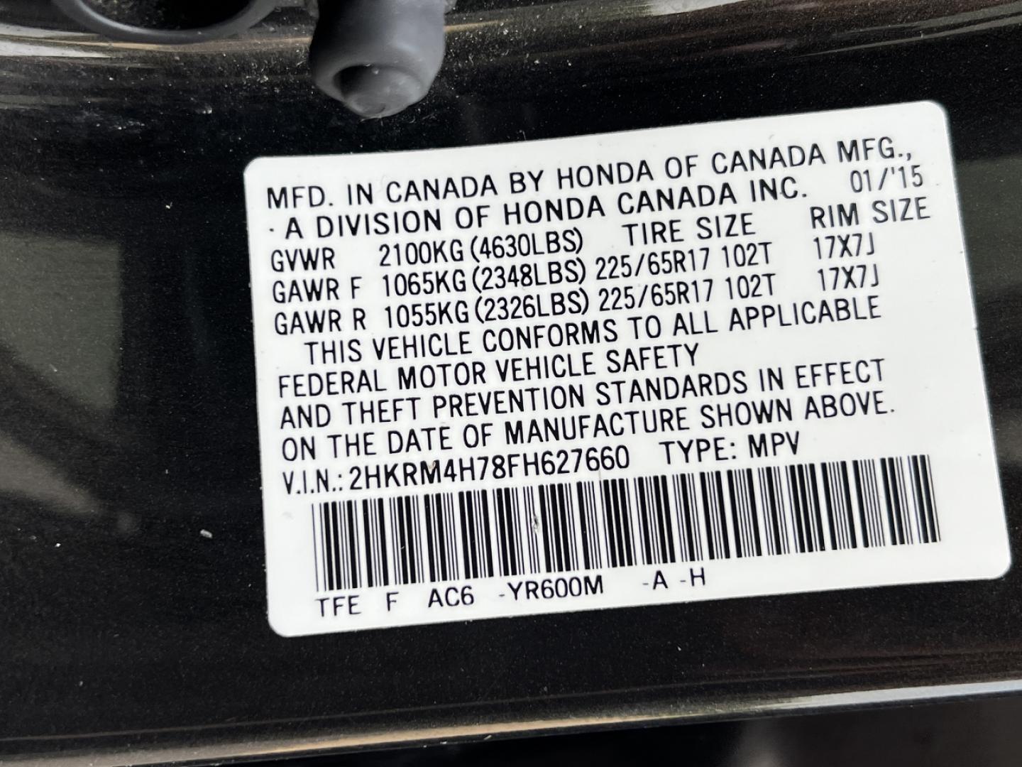 2015 BROWN /Black Leather Honda CR-V EX-L 4WD (2HKRM4H78FH) with an 2.4L 4 Cyl. engine, Continuously Variable Transmission transmission, located at 506 S. Kingshighway, Cape Girardeau, MO, 63703, (573) 235-5000, 37.294991, -89.553635 - 2015 Honda CR-V EX-L 135xxx miles All Wheel Drive 2.4L 4 Cyl. Automatic Leather Backup Camera Power Driver Seat Heated Seats Sunroof Bluetooth Cruise Power Windows/Locks/Mirrors We have financing available and we accept trades! Fill out a credit application on our website or come by tod - Photo#51