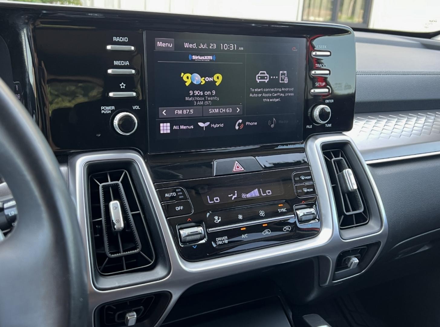 2021 RED /Black Leather Kia Sorento Hybrid S (KNDRG4LG5M5) with an 1.6L 4 Cyl. HYBRID engine, Automatic transmission, located at 506 S. Kingshighway, Cape Girardeau, MO, 63703, (573) 235-5000, 37.294991, -89.553635 - 2021 Kia Sorento Hybrid S 1-Owner 104xxx miles Front Wheel Drive 1.6L 4 Cyl. Hybrid Automatic Leather 3rd Row Backup Camera Power Driver Seat Heated Seats Bluetooth Remote Start Cruise Power Windows/Locks/Mirrors We have financing available and we accept trades! Fill out a credit appl - Photo#23