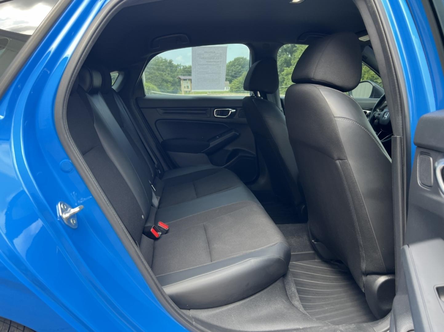 2022 BLUE /Black Cloth Honda Civic Sport Hatchback CVT (19XFL2H89NE) with an 2.0L 4 Cyl. TURBO engine, CVT transmission, located at 506 S. Kingshighway, Cape Girardeau, MO, 63703, (573) 235-5000, 37.294991, -89.553635 - 2022 Honda Civic Sport 103xxx miles Front Wheel Drive 2.0L 4 Cyl. Automatic New Tires Backup Camera Bluetooth Remote Start Cruise Power Windows/Locks/Mirrors We have financing available and we accept trades! Fill out a credit application on our website or come by today! If you have any q - Photo#16
