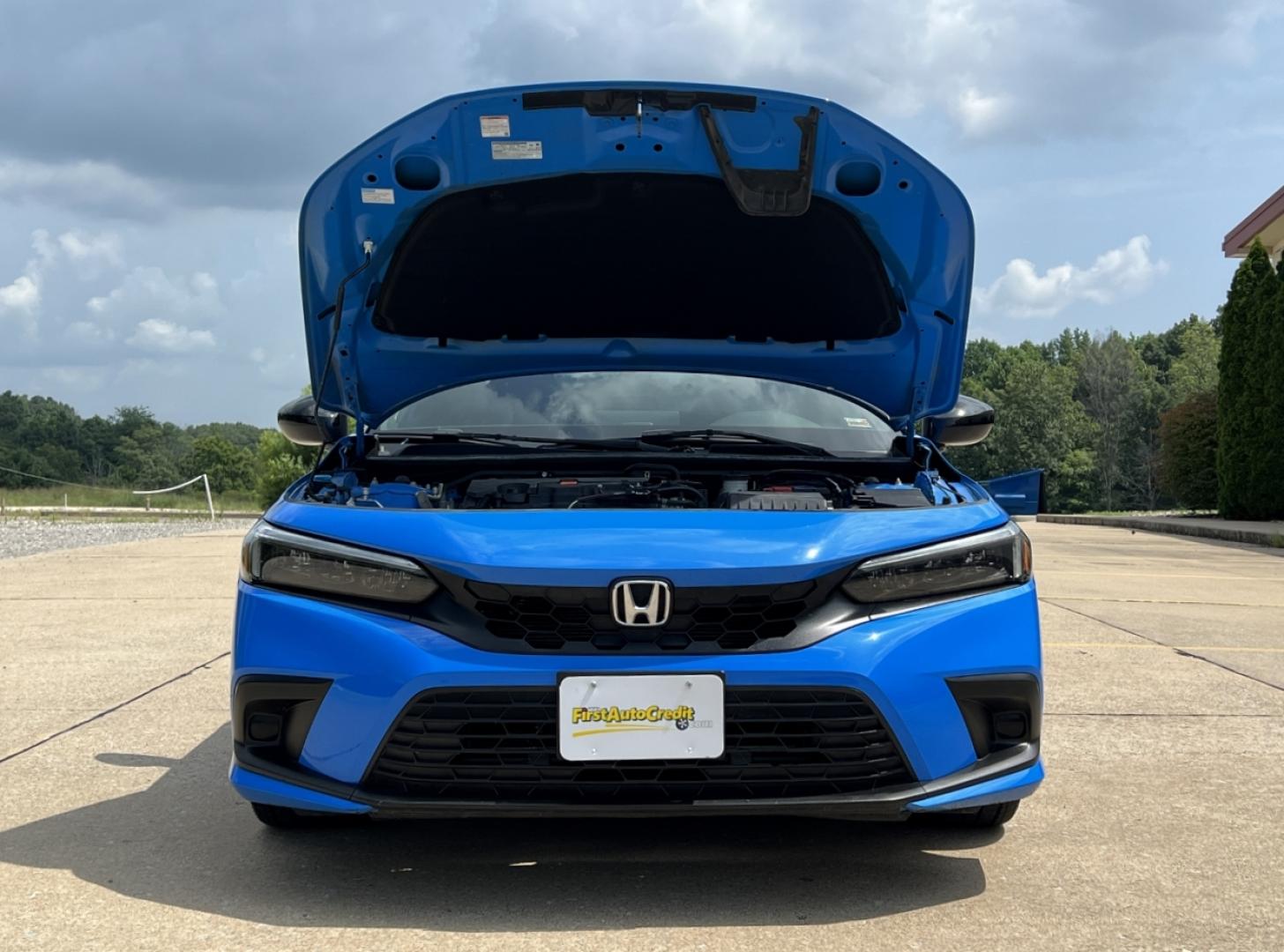 2022 BLUE /Black Cloth Honda Civic Sport Hatchback CVT (19XFL2H89NE) with an 2.0L 4 Cyl. TURBO engine, CVT transmission, located at 506 S. Kingshighway, Cape Girardeau, MO, 63703, (573) 235-5000, 37.294991, -89.553635 - 2022 Honda Civic Sport 103xxx miles Front Wheel Drive 2.0L 4 Cyl. Automatic New Tires Backup Camera Bluetooth Remote Start Cruise Power Windows/Locks/Mirrors We have financing available and we accept trades! Fill out a credit application on our website or come by today! If you have any q - Photo#30