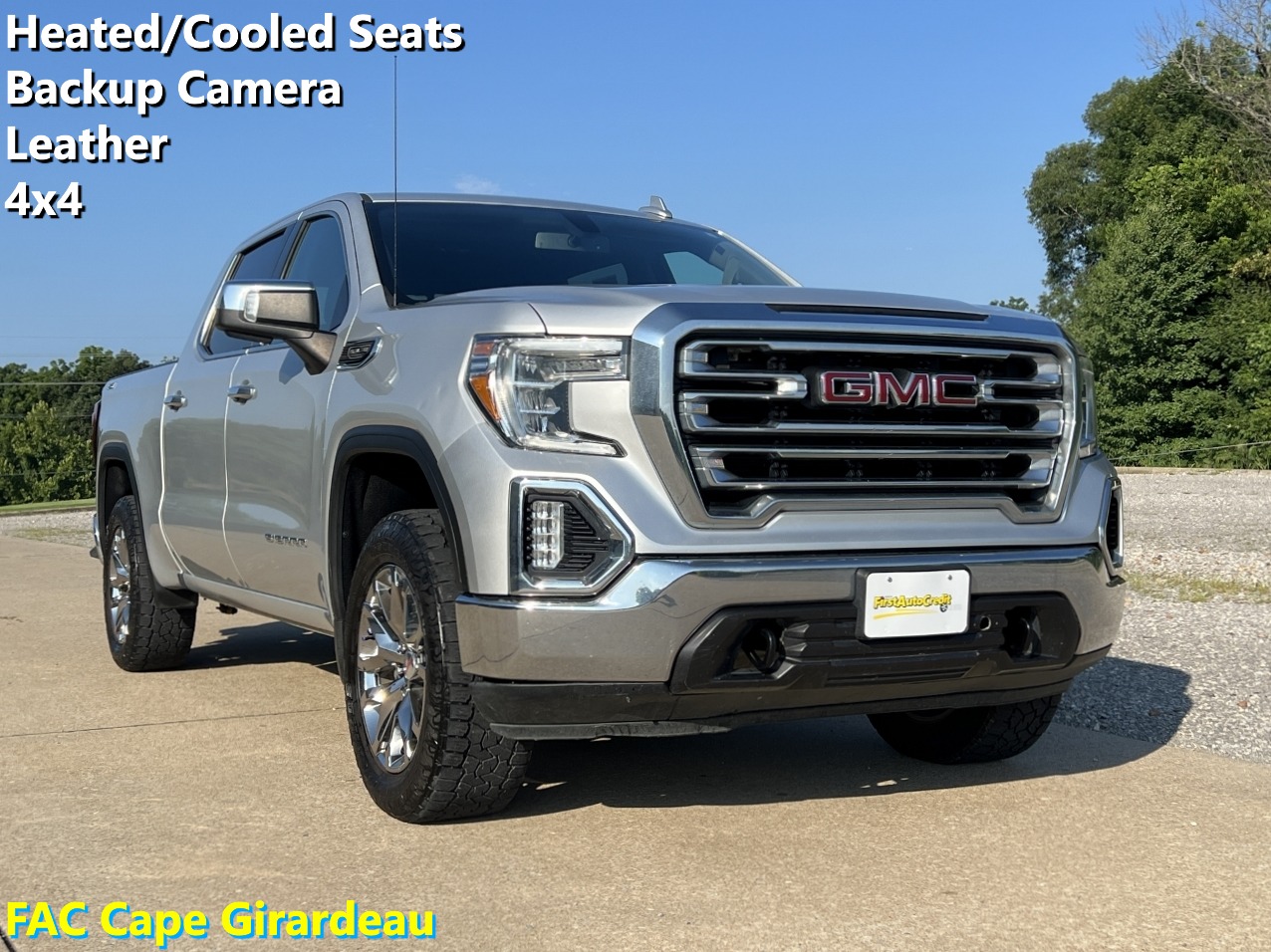 2019 GMC Sierra 1500 SLT Crew Cab 4WD