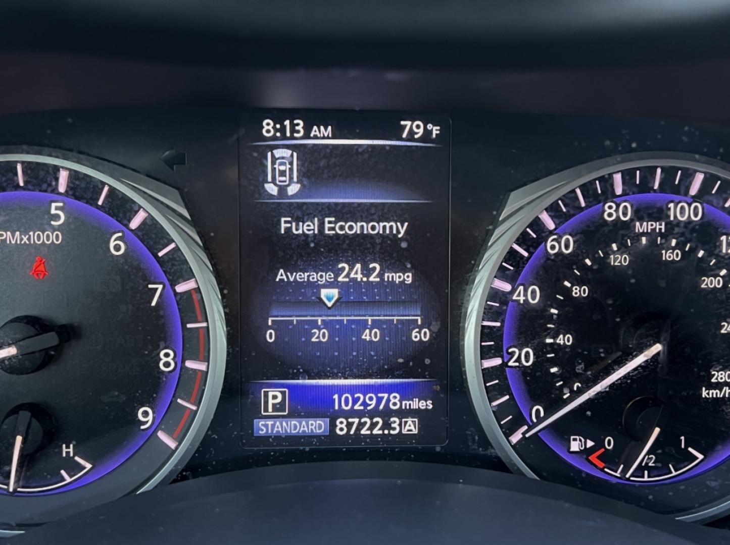 2017 GRAY /Black Leather Infiniti Q50 3.0t Premium (JN1EV7AP9HM) with an 3.0L V6 TURBO engine, Automatic transmission, located at 506 S. Kingshighway, Cape Girardeau, MO, 63703, (573) 235-5000, 37.294991, -89.553635 - 2017 Infiniti Q50 3.0T Premium 102xxx miles Rear Wheel Drive 3.0L V6 Automatic Leather Navigation Power/Heated Seats Backup Camera Sunroof Bluetooth Remote Start Cruise Power Windows/Locks/Mirrors We have financing available and we accept trades! Fill out a credit application on our we - Photo#22