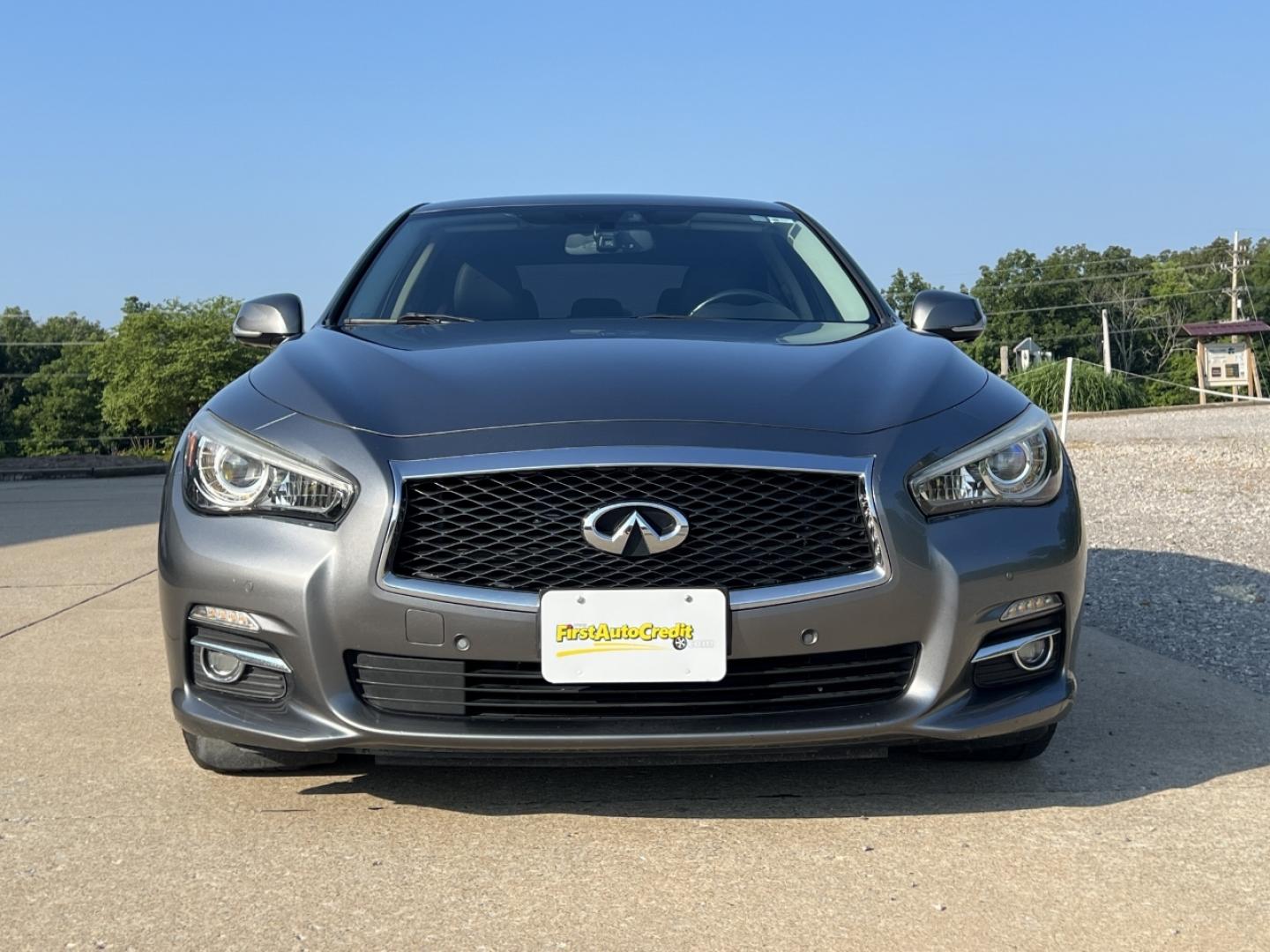 2017 GRAY /Black Leather Infiniti Q50 3.0t Premium (JN1EV7AP9HM) with an 3.0L V6 TURBO engine, Automatic transmission, located at 506 S. Kingshighway, Cape Girardeau, MO, 63703, (573) 235-5000, 37.294991, -89.553635 - 2017 Infiniti Q50 3.0T Premium 102xxx miles Rear Wheel Drive 3.0L V6 Automatic Leather Navigation Power/Heated Seats Backup Camera Sunroof Bluetooth Remote Start Cruise Power Windows/Locks/Mirrors We have financing available and we accept trades! Fill out a credit application on our we - Photo#13