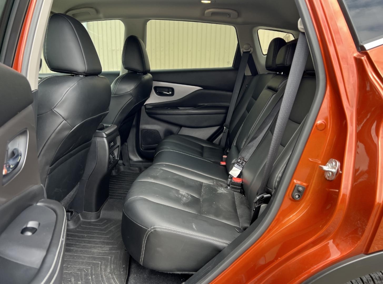 2022 ORANGE /Black Leather Nissan Murano SV (5N1AZ2BJ7NC) with an 3.5L V6 engine, CVT transmission, located at 2990 Old Orchard Rd., Jackson, MO, 63755, 37.354214, -89.612106 - We have financing available and we accept trades! Fill out a credit application on our website or come by today! If you have any questions, give us a call at (573) 204-7777 or visit our website at firstautocredit.com. - Photo#6