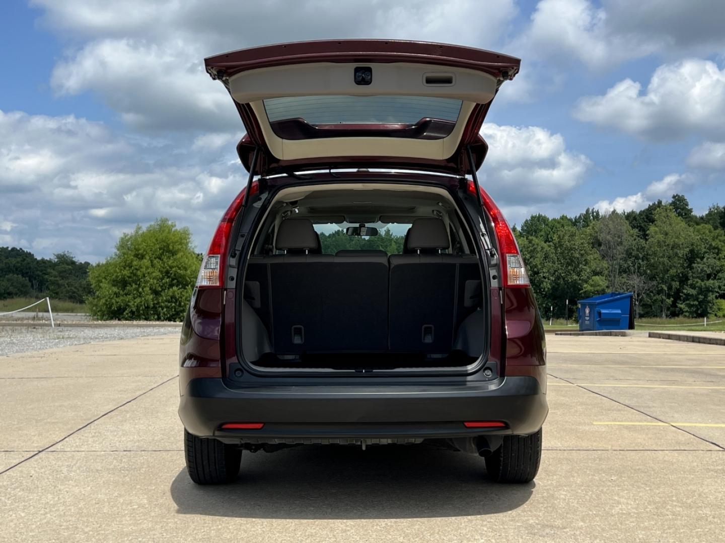 2013 MAROON /Gray Leather Honda CR-V EX-L 4WD (5J6RM4H7XDL) with an 2.4L 4 Cyl. engine, Automatic transmission, located at 506 S. Kingshighway, Cape Girardeau, MO, 63703, (573) 235-5000, 37.294991, -89.553635 - 2013 Honda CR-V EX-L Local 1-Owner Only 29xxx miles All Wheel Drive 2.4L 4 Cyl. Automatic Leather Backup Camera Power Driver Seat Heated Seats Sunroof Bluetooth Cruise Power Windows/Locks/Mirrors We have financing available and we accept trades! Fill out a credit application on our web - Photo#19