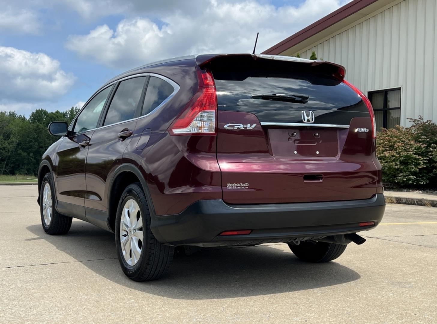2013 MAROON /Gray Leather Honda CR-V EX-L 4WD (5J6RM4H7XDL) with an 2.4L 4 Cyl. engine, Automatic transmission, located at 506 S. Kingshighway, Cape Girardeau, MO, 63703, (573) 235-5000, 37.294991, -89.553635 - 2013 Honda CR-V EX-L Local 1-Owner Only 29xxx miles All Wheel Drive 2.4L 4 Cyl. Automatic Leather Backup Camera Power Driver Seat Heated Seats Sunroof Bluetooth Cruise Power Windows/Locks/Mirrors We have financing available and we accept trades! Fill out a credit application on our web - Photo#10