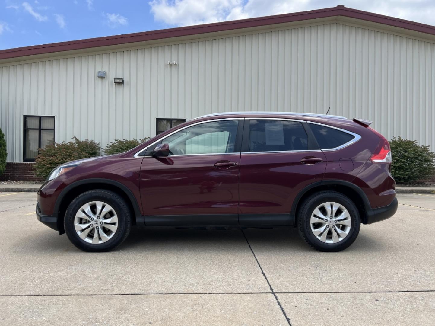 2013 MAROON /Gray Leather Honda CR-V EX-L 4WD (5J6RM4H7XDL) with an 2.4L 4 Cyl. engine, Automatic transmission, located at 506 S. Kingshighway, Cape Girardeau, MO, 63703, (573) 235-5000, 37.294991, -89.553635 - 2013 Honda CR-V EX-L Local 1-Owner Only 29xxx miles All Wheel Drive 2.4L 4 Cyl. Automatic Leather Backup Camera Power Driver Seat Heated Seats Sunroof Bluetooth Cruise Power Windows/Locks/Mirrors We have financing available and we accept trades! Fill out a credit application on our web - Photo#7