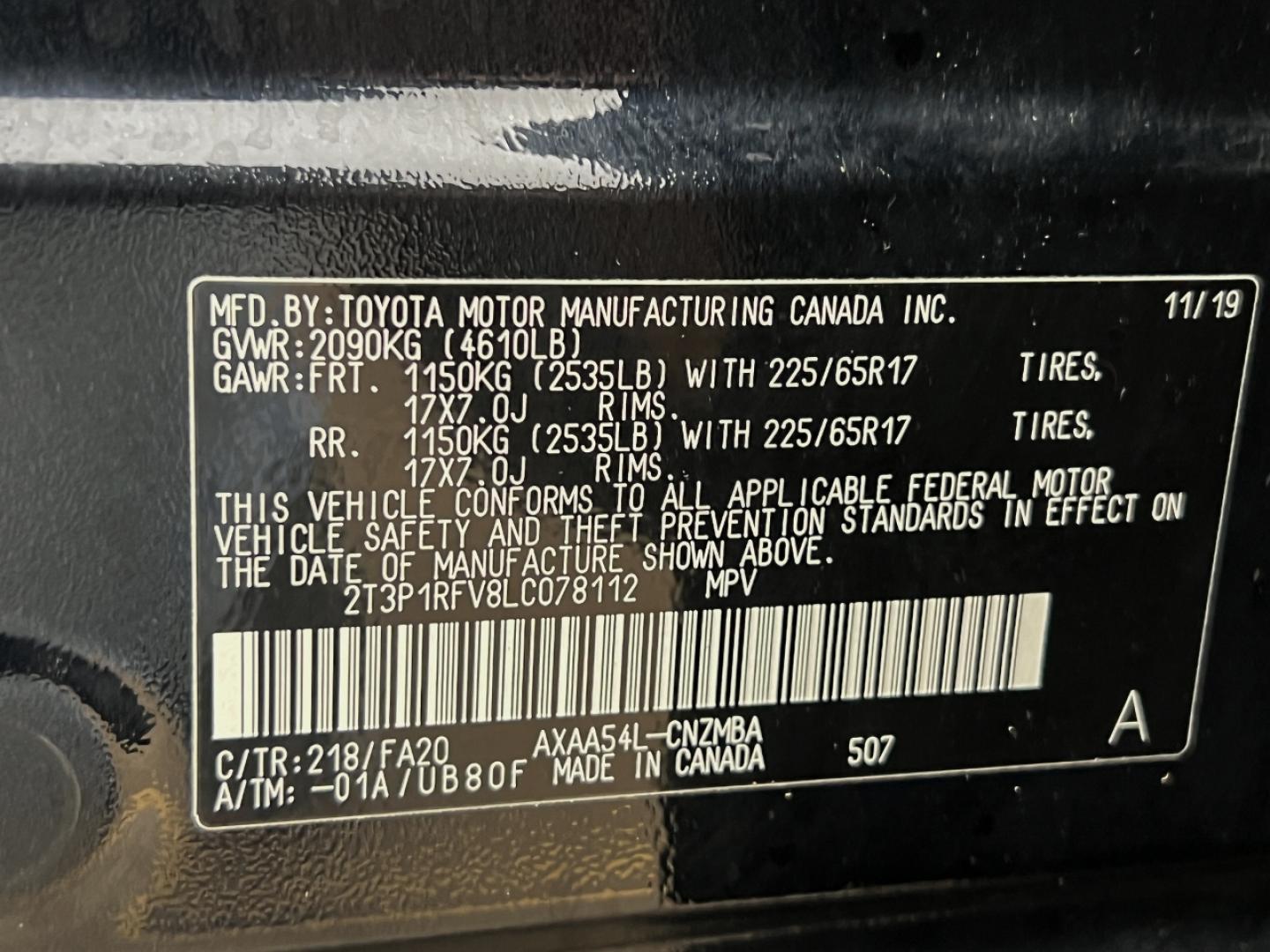 2020 BLACK /Gray Cloth TOYOTA RAV4 XLE (2T3P1RFV8LC) with an 2.5L 4 Cyl. engine, Automatic transmission, located at 2990 Old Orchard Rd., Jackson, MO, 63755, 37.354214, -89.612106 - 2020 Toyota RAV4 XLE 1-Owner 135xxx miles All Wheel Drive 2.5L 4 Cyl. Automatic Backup Camera Power Driver Seat Bluetooth Cruise Power Windows/Locks/Mirrors We have financing available and we accept trades! Fill out a credit application on our website or come by today! If you have any qu - Photo#44